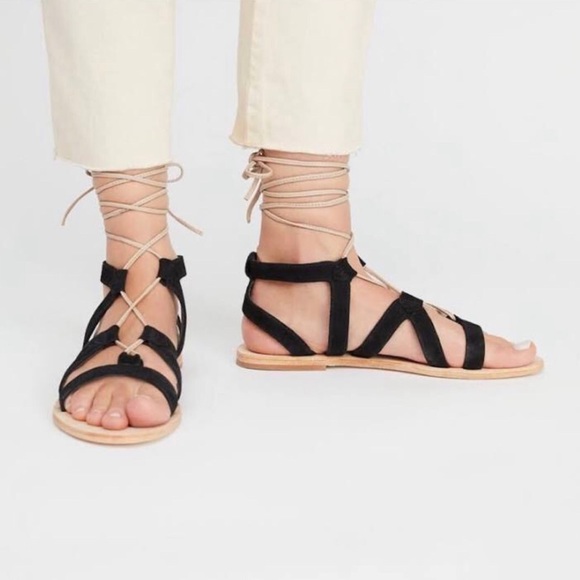Free People lace up sandals - Picture 1 of 6